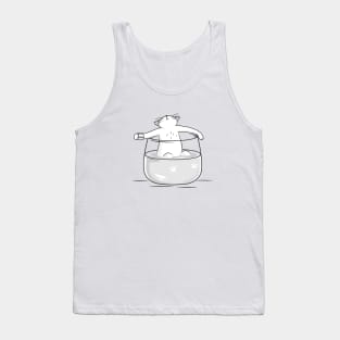 A whiskey glass to make the day pass Tank Top